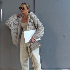 New knit ribbed crop top